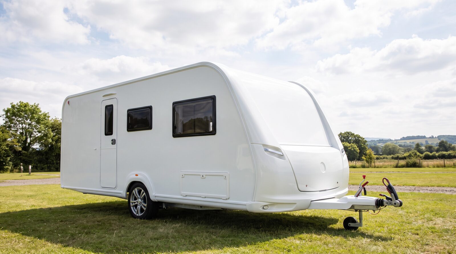 Wohnwagen — Symbolbild zum Thema Kompakt- und Teardrop-Wohnwagen: Großschaden und Totalschaden