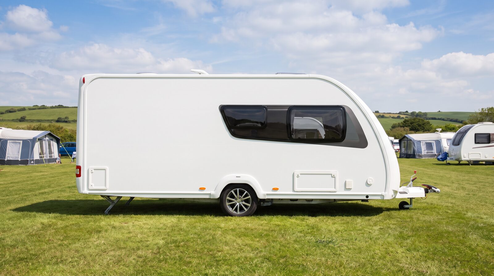 Wohnwagen — Symbolbild zum Thema Wohnwagen-Großschaden in Polen