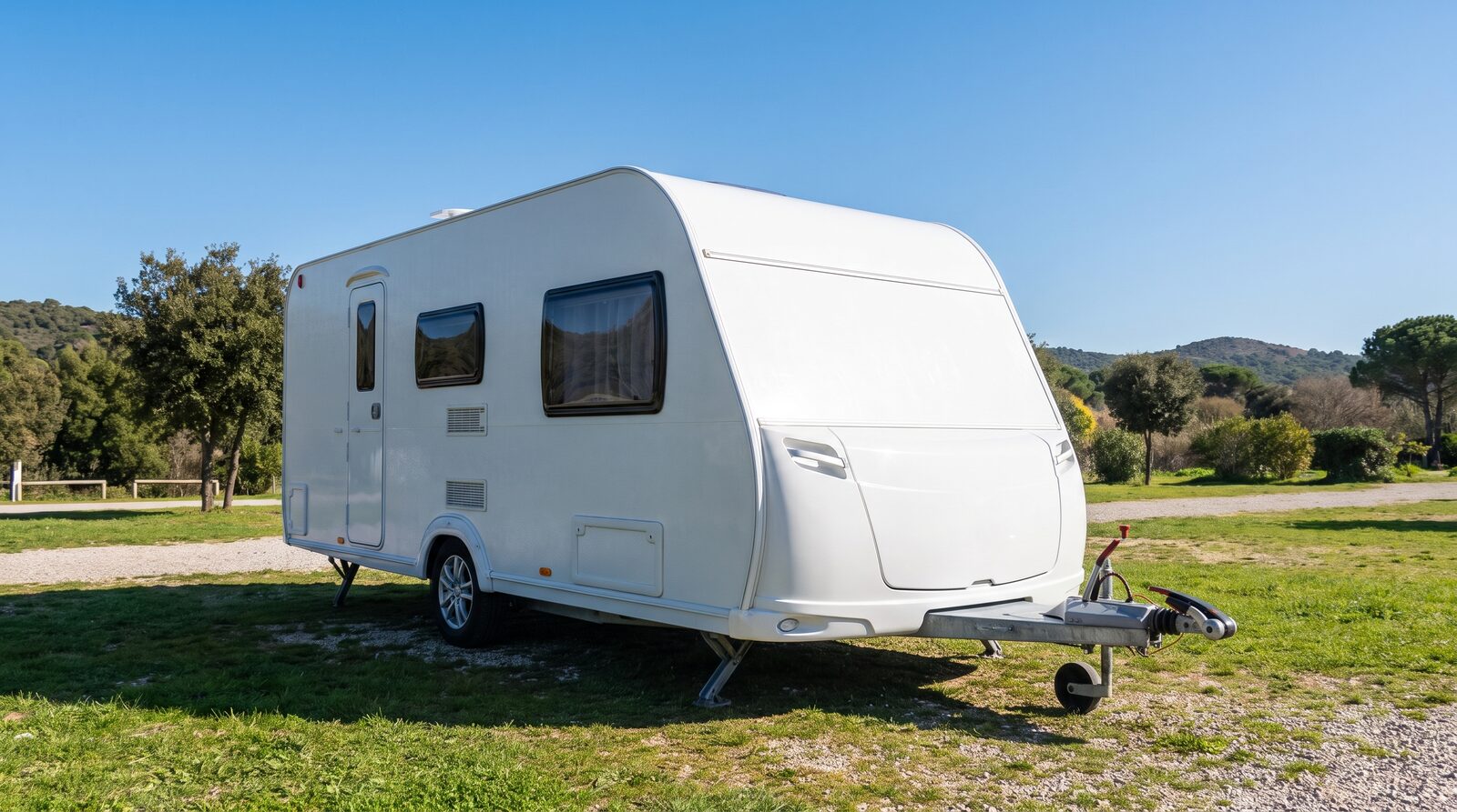 Wohnwagen — Symbolbild zum Thema Weinsberg CaraOne — Großschaden und Totalschaden