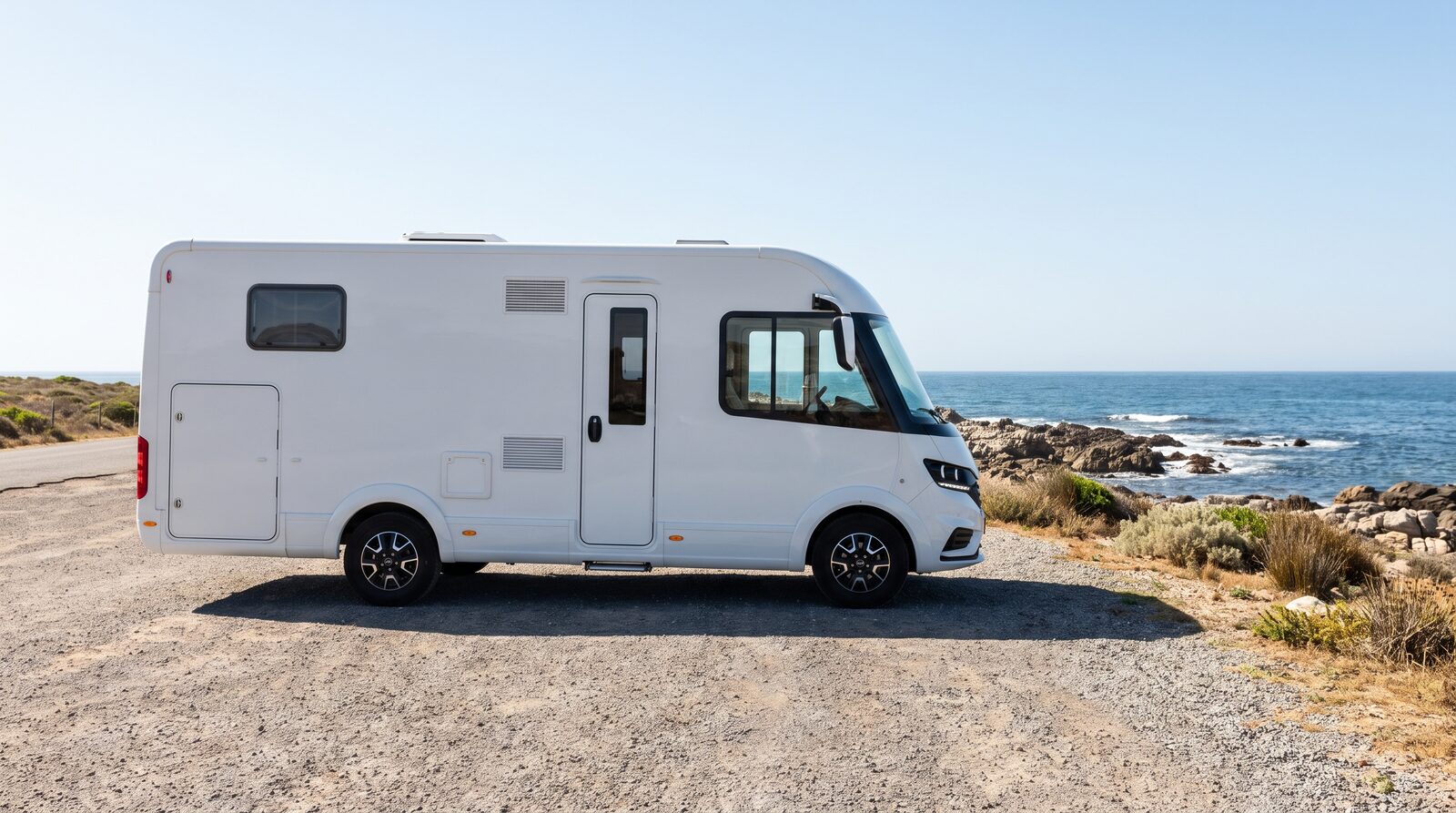 Reisemobil — Symbolbild zum Thema Reisemobil-Großschaden in Kroatien