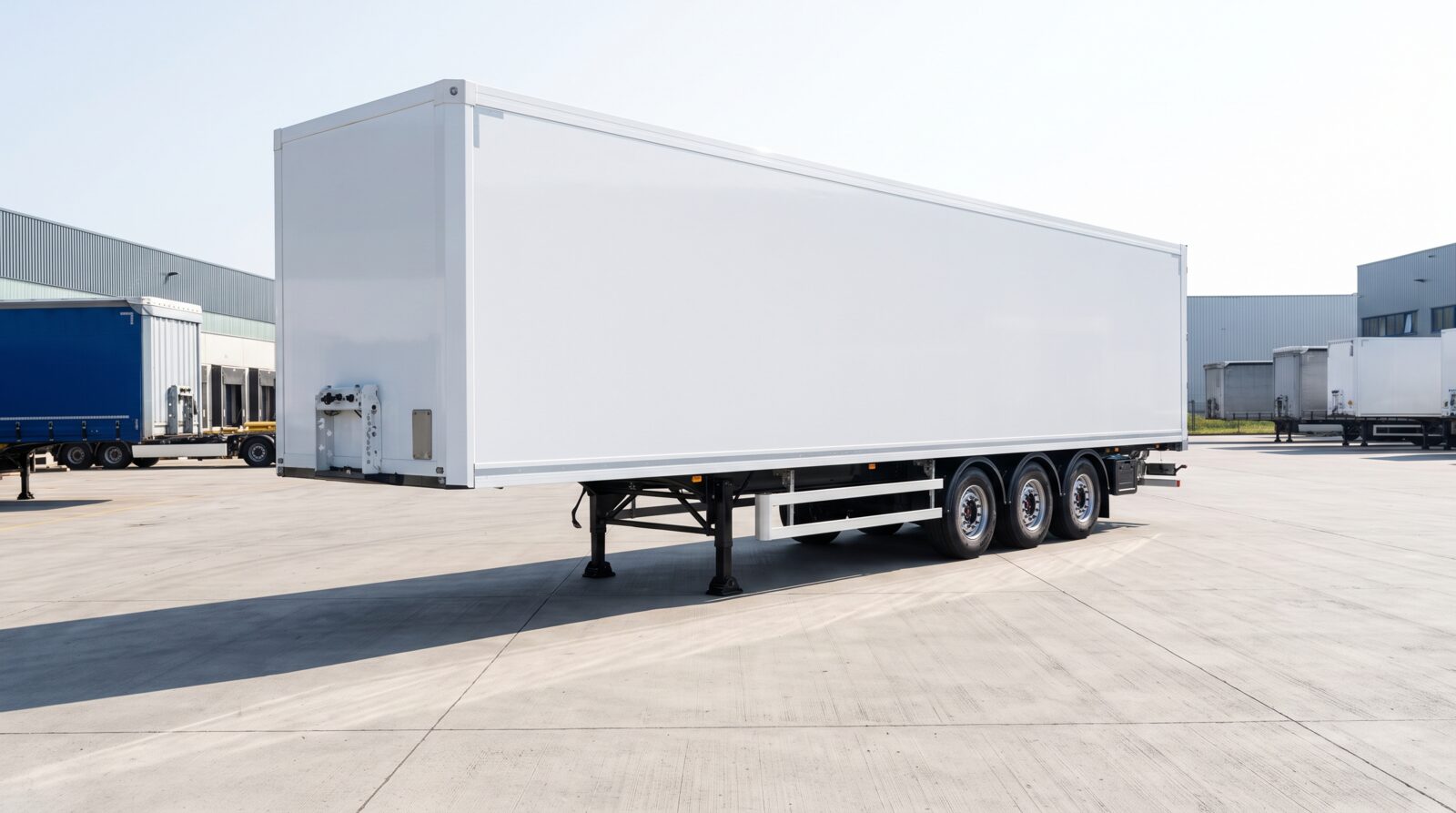 Auflieger — Symbolbild zum Thema Schmitz Cargobull S.CF — Großschaden und Totalschaden