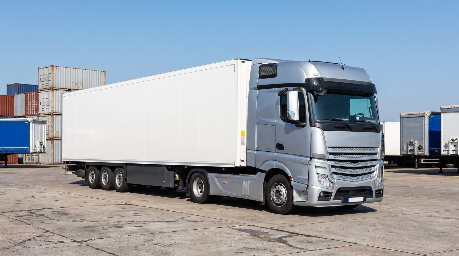Naczepa — zdjęcie poglądowe do tematu: Schmitz Cargobull S.KO — szkoda poważna i całkowita