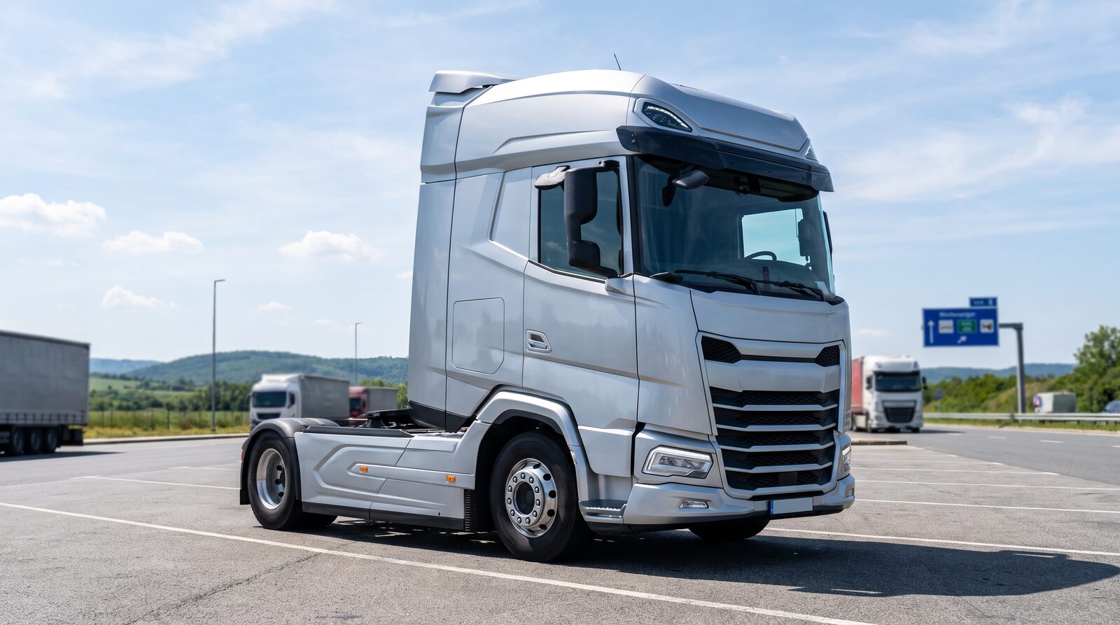 Sattelzugmaschine — Symbolbild zum Thema Renault Trucks K — Großschaden und Totalschaden