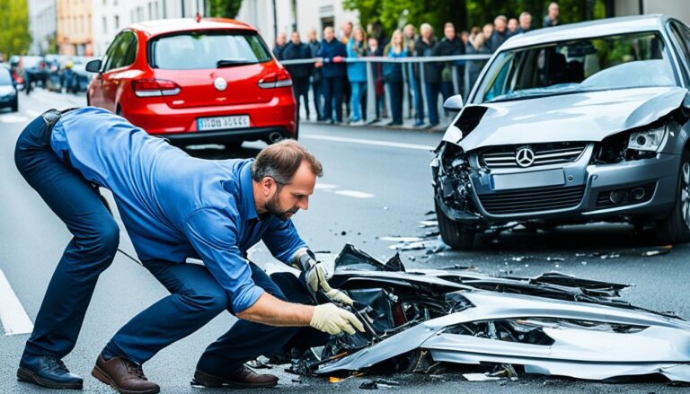 Autounfall in Deutschland: Ein Autoexperte hilft! BEWERTUNG UND FESTSTELLUNG DES SCHADENS