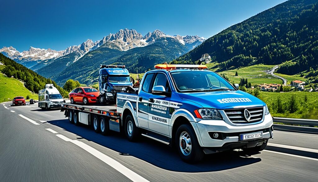 abschleppdienst autobahn italien