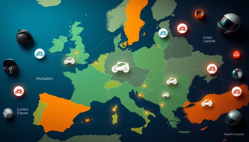 Motoexpert Netzwerk in Europa