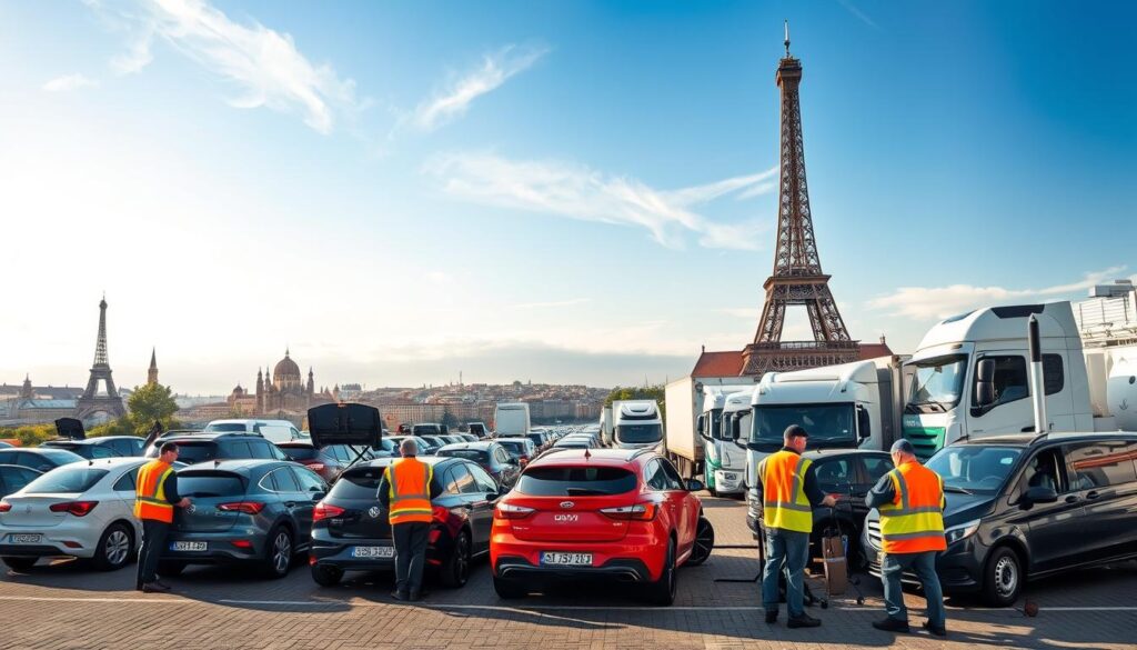 Internationale Fahrzeugbesichtigungen