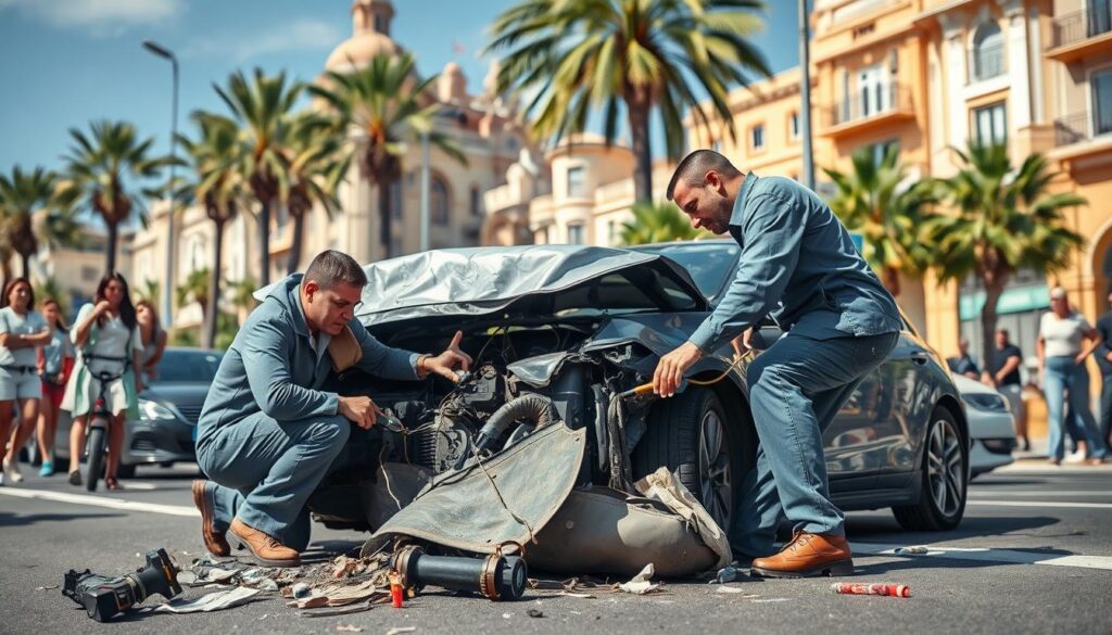 verkehrsunfall gutachter valencia