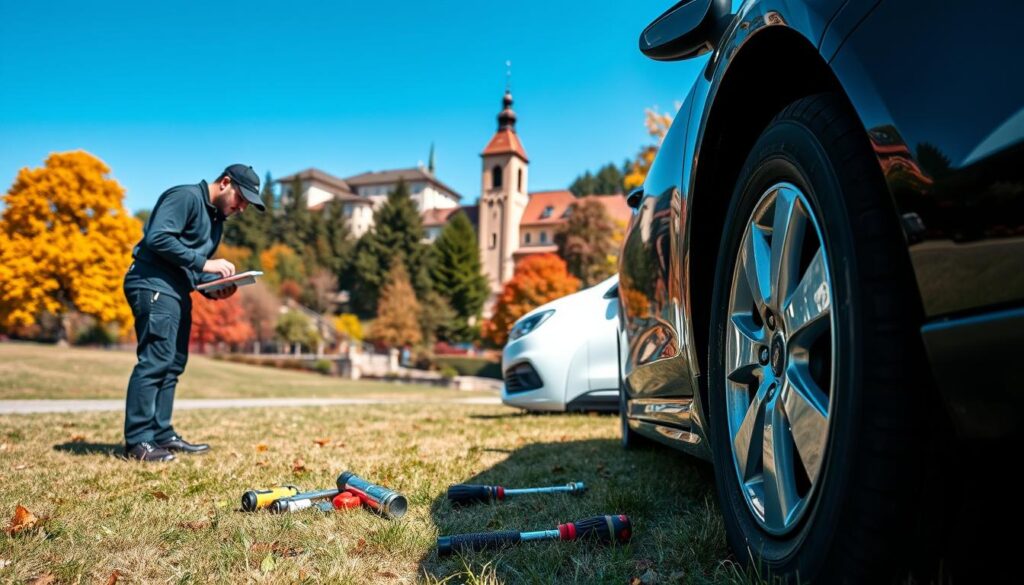Faire Schadensregulierung mit KFZ Gutachter in Tschechien.