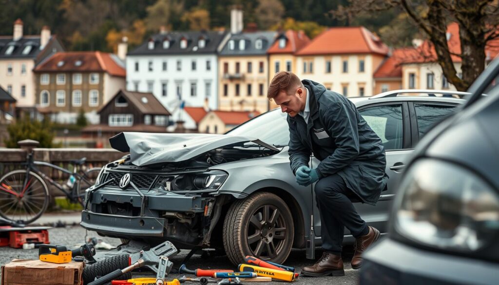 Unfall? Vertrauen Sie auf KFZ Gutachter in Tschechien.