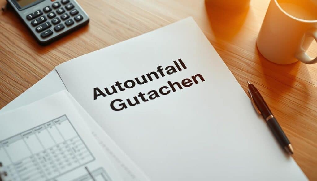 Autounfall Gutachten