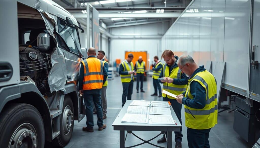 Kasko Schaden LKW Bewertung in Polen