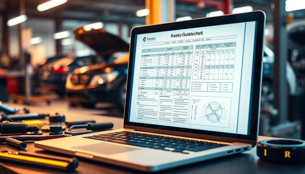 Kasko Gutachten für Autos