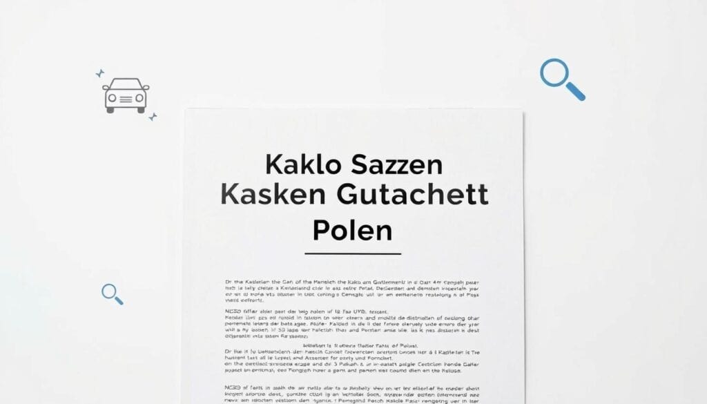 Kasko Schaden Gutachten Polen