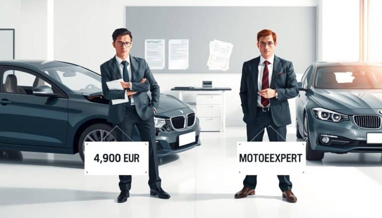 Ubezpieczyciel 4 900 EUR, a rzeczoznawca MOTOEXPERT 10 200 EUR