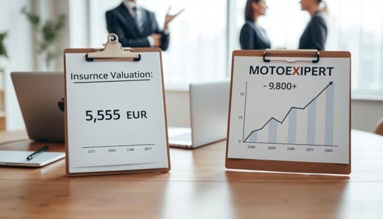 Ubezpieczyciel 5 555 EUR, a rzeczoznawca MOTOEXPERT 9 800 EUR