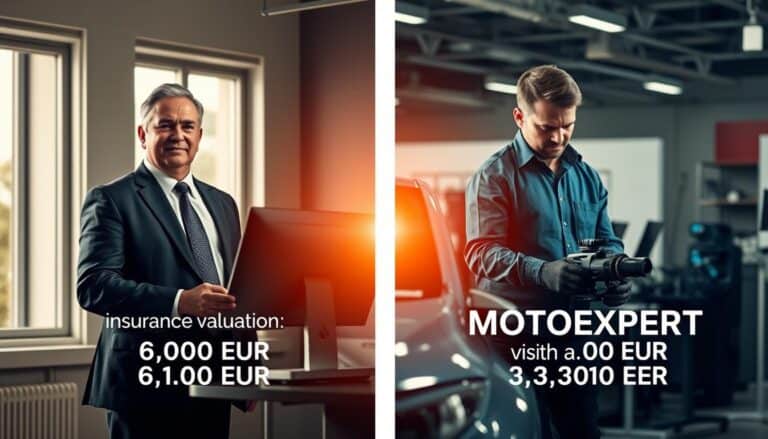 Ubezpieczyciel 6 100 EUR, a rzeczoznawca MOTOEXPERT 13 200 EUR