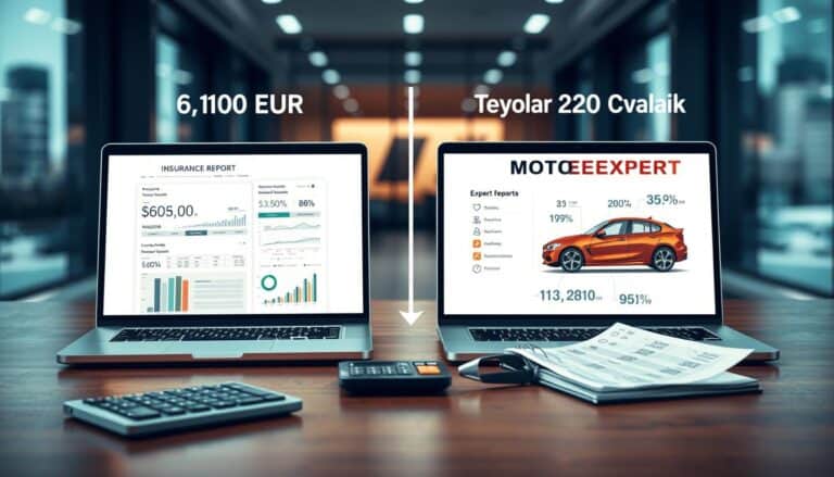Ubezpieczyciel 6 100 EUR, a rzeczoznawca MOTOEXPERT 13 200 EUR