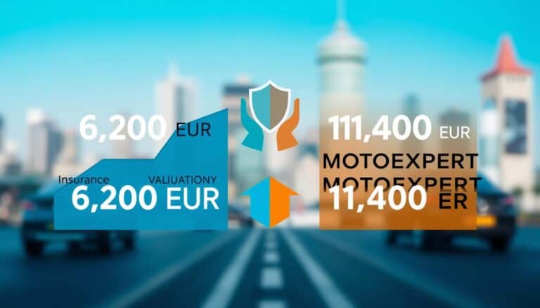 Ubezpieczyciel 6 200 EUR, a rzeczoznawca MOTOEXPERT 11 400 EUR