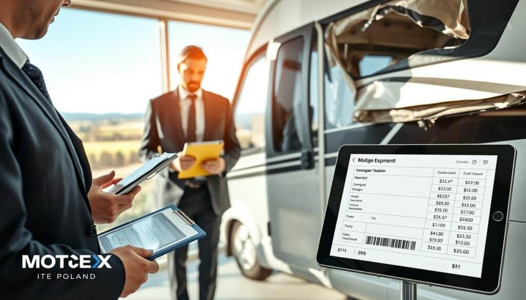 Caravans damage valuation in Poland by MOTOEXPERT