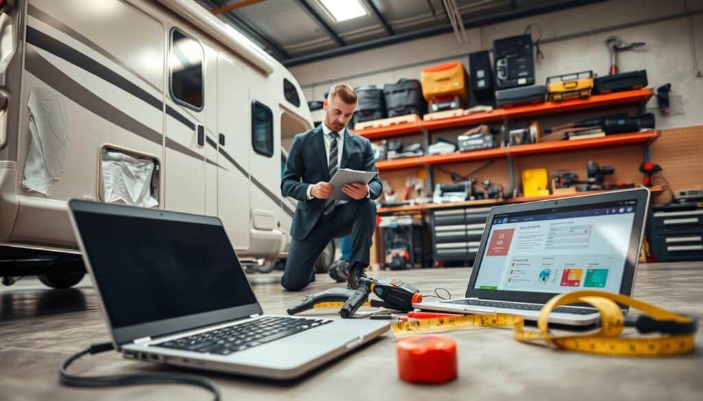 motorhome damage assessment