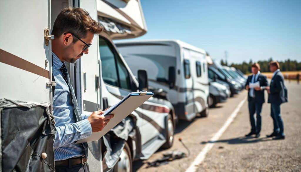 motorhome damage inspection motorhome damage inspection