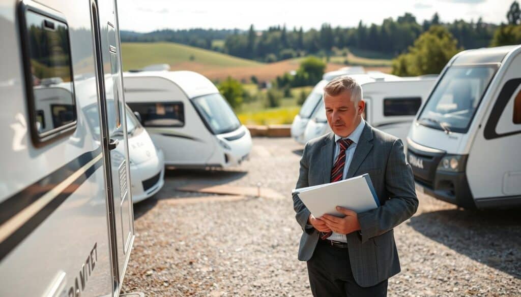 Campers damage appraisal in Poland by MOTOEXPERT