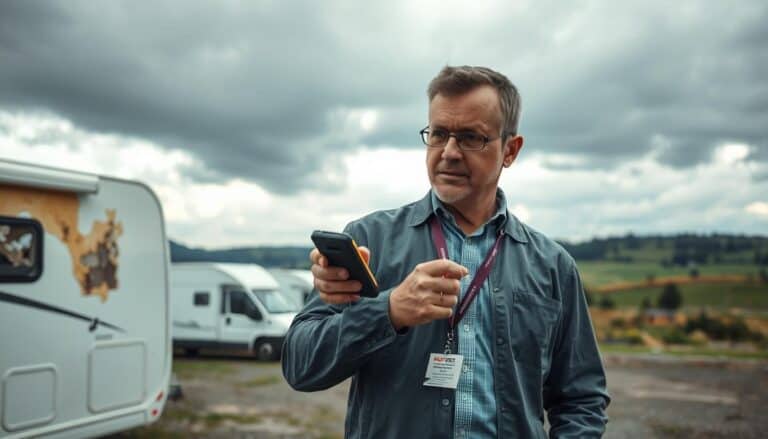 Poland damage appraisal for campers with MOTOEXPERT