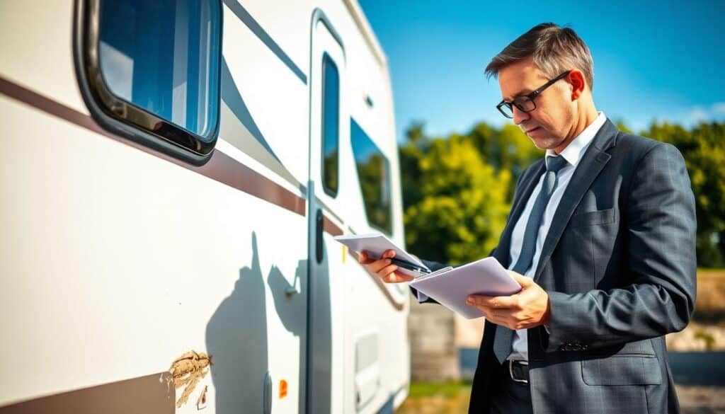Touring Caravans damage valuation in Poland by MOTOEXPERT