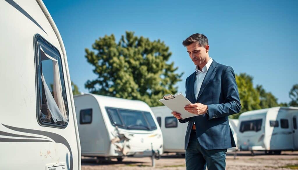 caravan damage assessment MOTOEXPERT