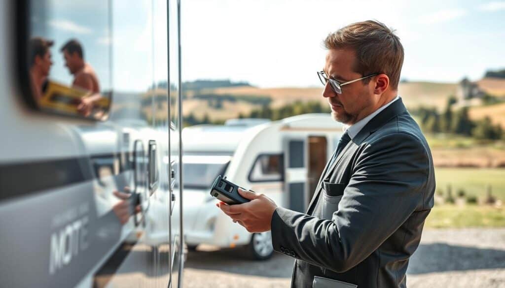 MOTOEXPERT caravan inspection