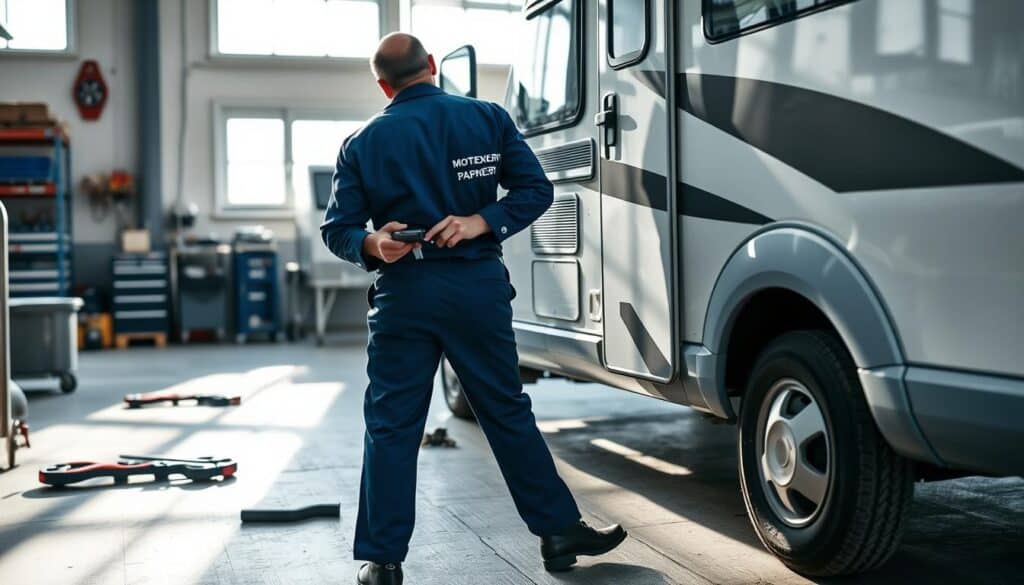 MOTOEXPERT damage appraisal for camper vans in Poland