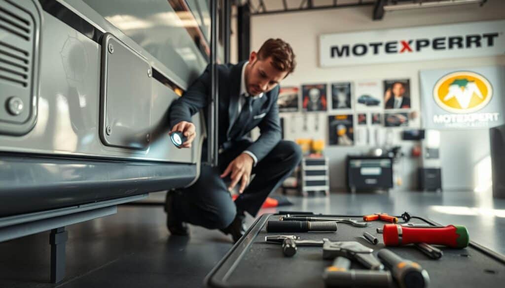 MOTOEXPERT trailer damage inspection