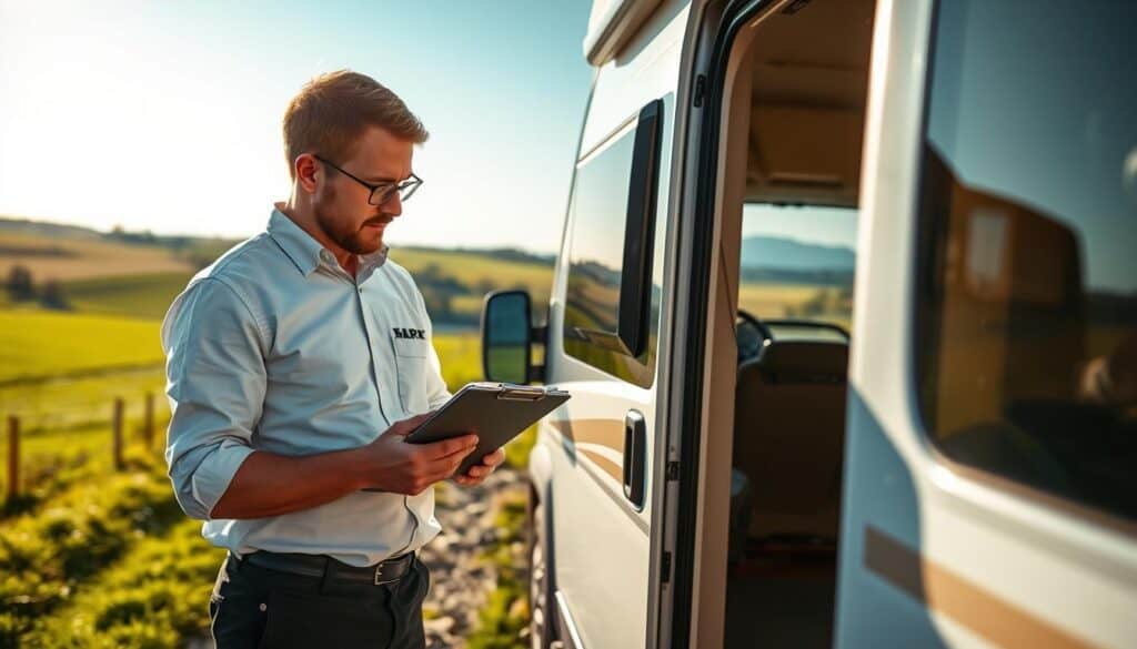 camper damage assessment company Poland