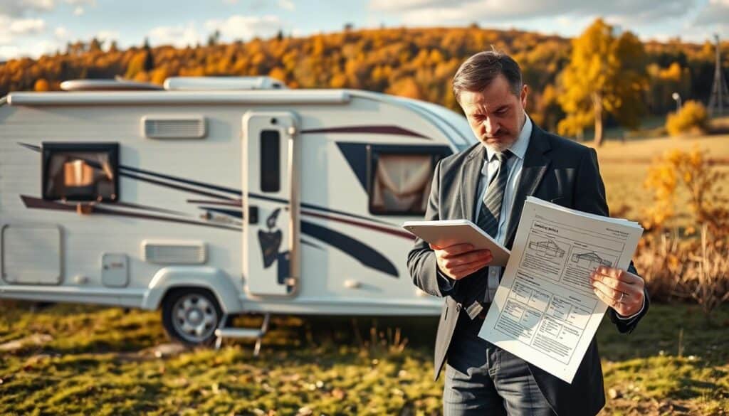insurance claim for caravan damage in Poland