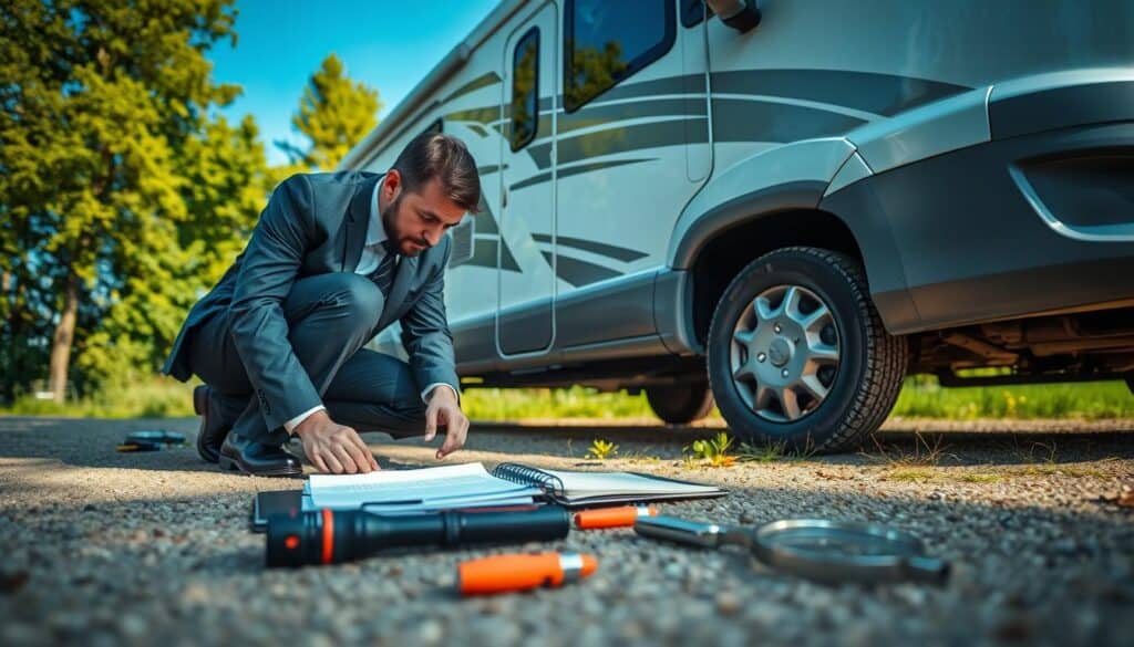 motorhome damage inspection motorhome damage inspection