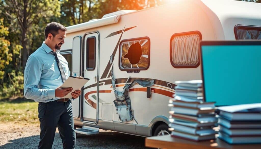 camper van damage assessment camper van damage assessment