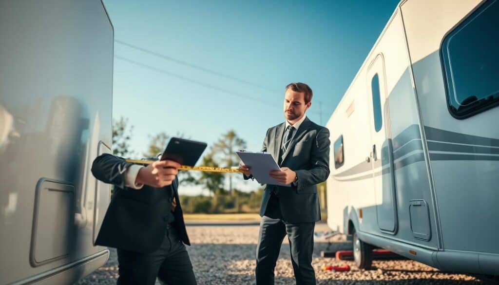 caravan damage inspection caravan damage inspection